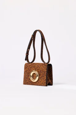 SAC JOHN CUIR LEOPARD