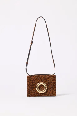 SAC JOHN CUIR LEOPARD