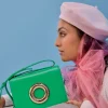 SAC JOHN CUIR SUPER GREEN