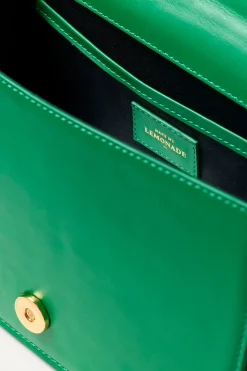 SAC JOHN CUIR SUPER GREEN