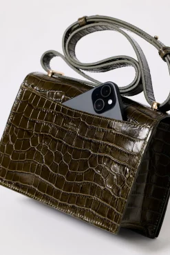 SAC JOHN EFFET CROCO