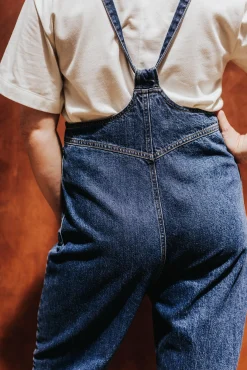 SALOPETTE HEDWIGE JEAN MEDIUM BLUE