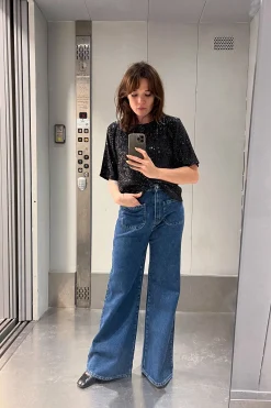 TOP SONIA SEQUINS NOIRS