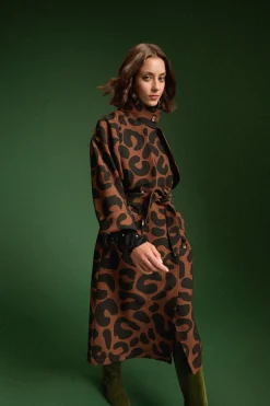 TRENCH RAOUL LEOPARD