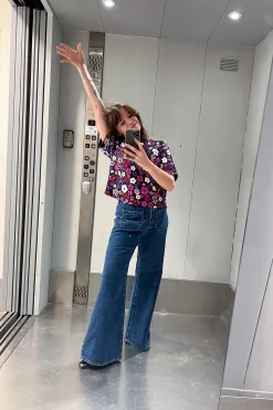 T-SHIRT SONIA SEQUINS DAISY