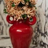 VASE GEORGES ROUGE