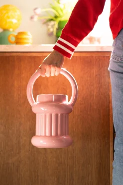 VASE OLIVER PINK