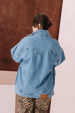 VESTE MAX LIGHT BLUE